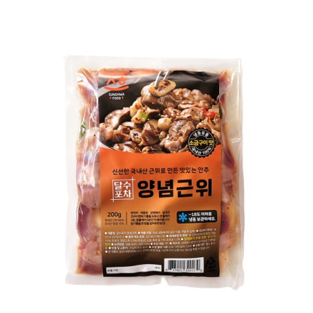 성화푸드,달수포차 양념근위 200g