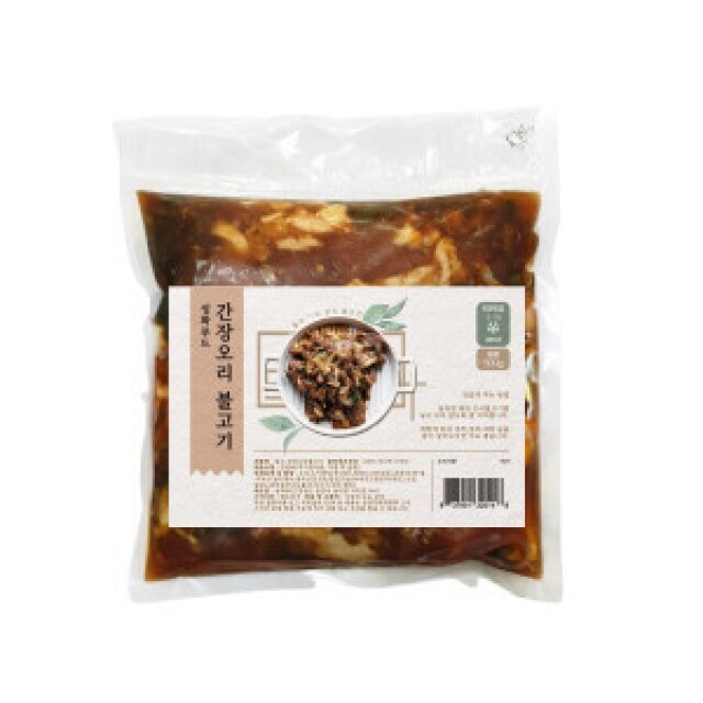 성화푸드,달수 간장오리불고기 500g